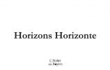 Horizons Horizonte