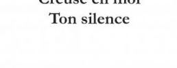 Creuse en moi Ton silence