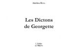 Calendrier Les Dictons de Georgette