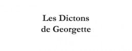 Calendrier Les Dictons de Georgette