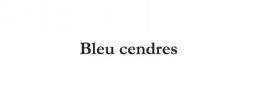Bleu cendres