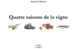 Calendrier Quatre saisons de la vigne