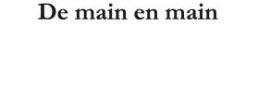 De main en main