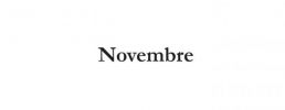 Novembre